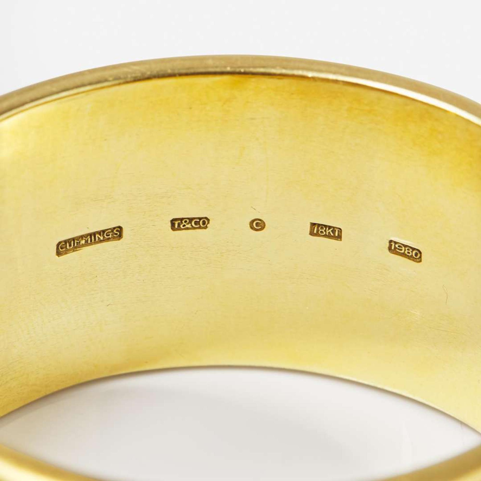 An 18K Yellow Gold Angela Cummings Tiffany & Co. Cuff Bracelet Tiffany & Co, c.1980