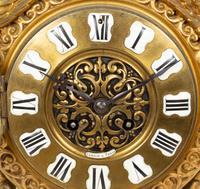 A Napoleon III Gilt Bronze Cartel Clock by Perrin, Paris