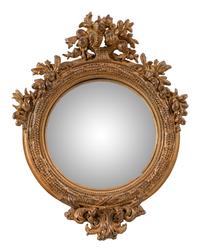 A George III Style Giltwood Bullseye Mirror