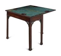 A George III Mahogany Flip-Top Table