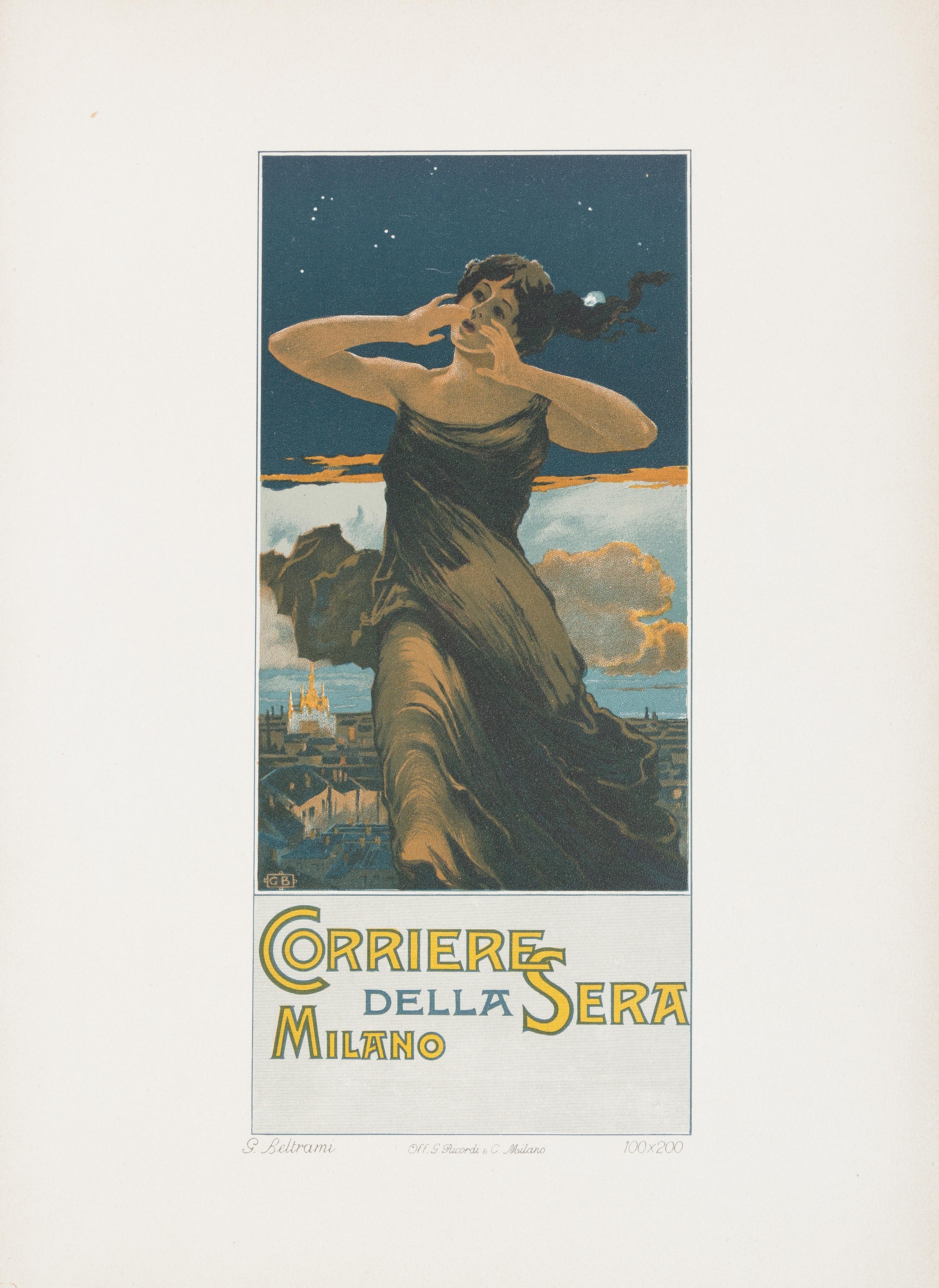 [RICORDI PORTFOLIO]. A group of 50 lithographic plates recreating the Ricordi firm's poster art. Milan: Ricordi, ca 1914.