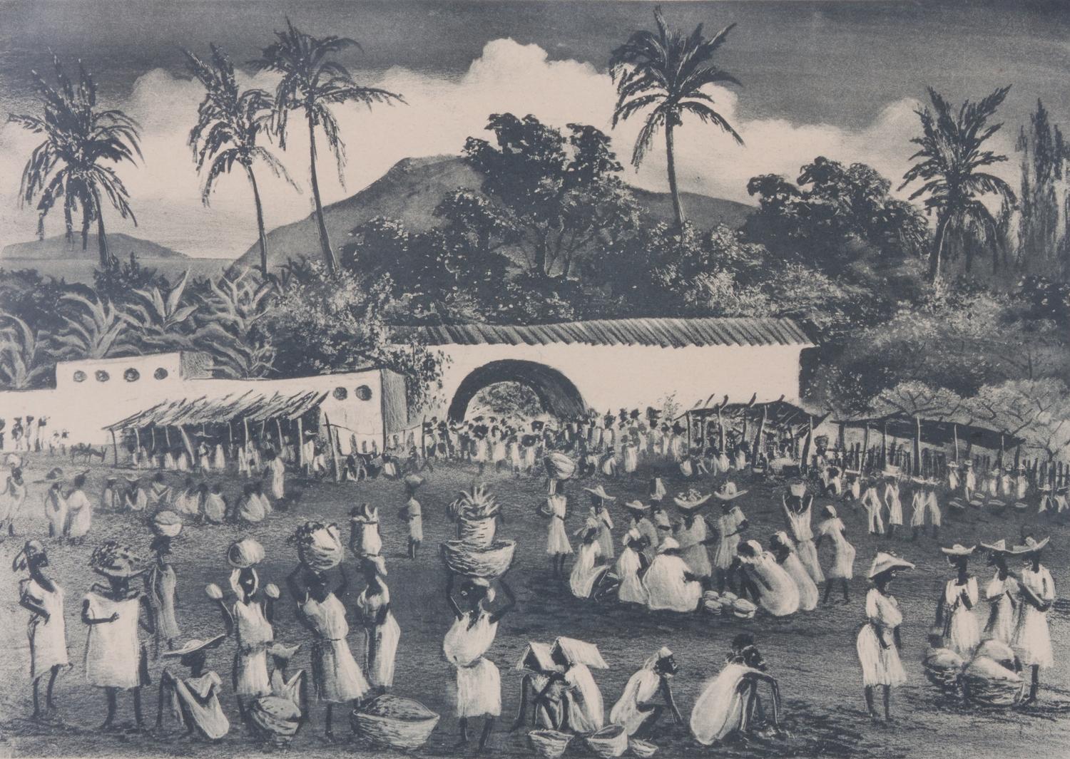 Adolf Dehn, (American, 1895-1968), Haiti