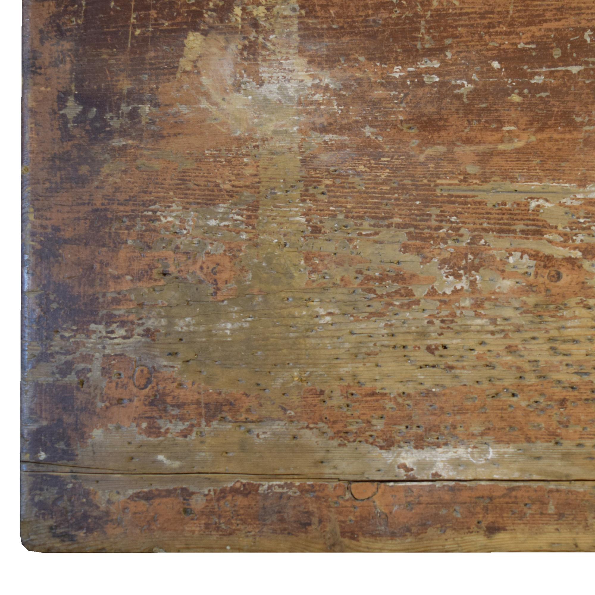 A Painted Six Leg Work Table 137.5" W x 38.5" D x 32.5" H — Italy, 20th Century