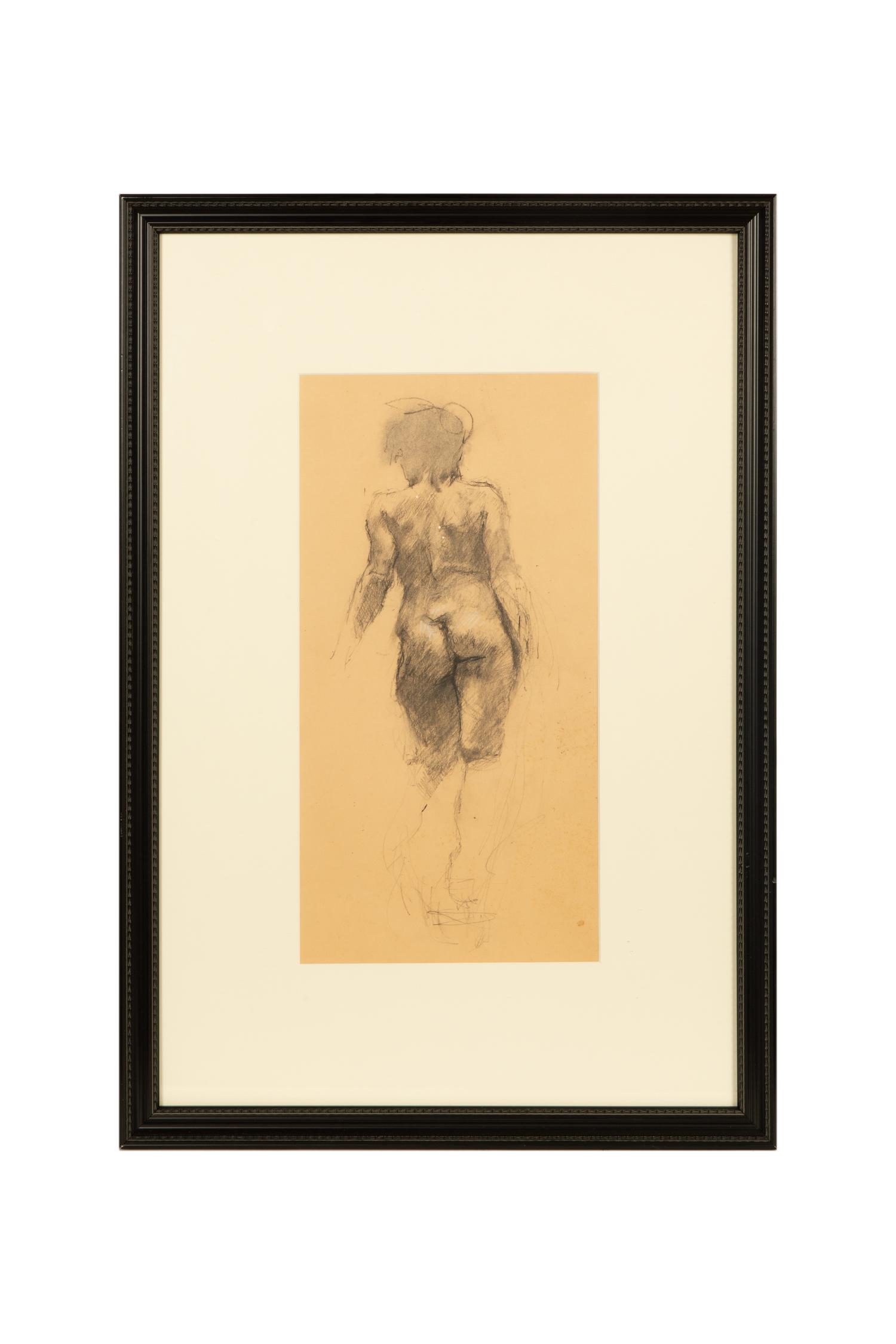 Untitled Nude Models (Three Framed Works)