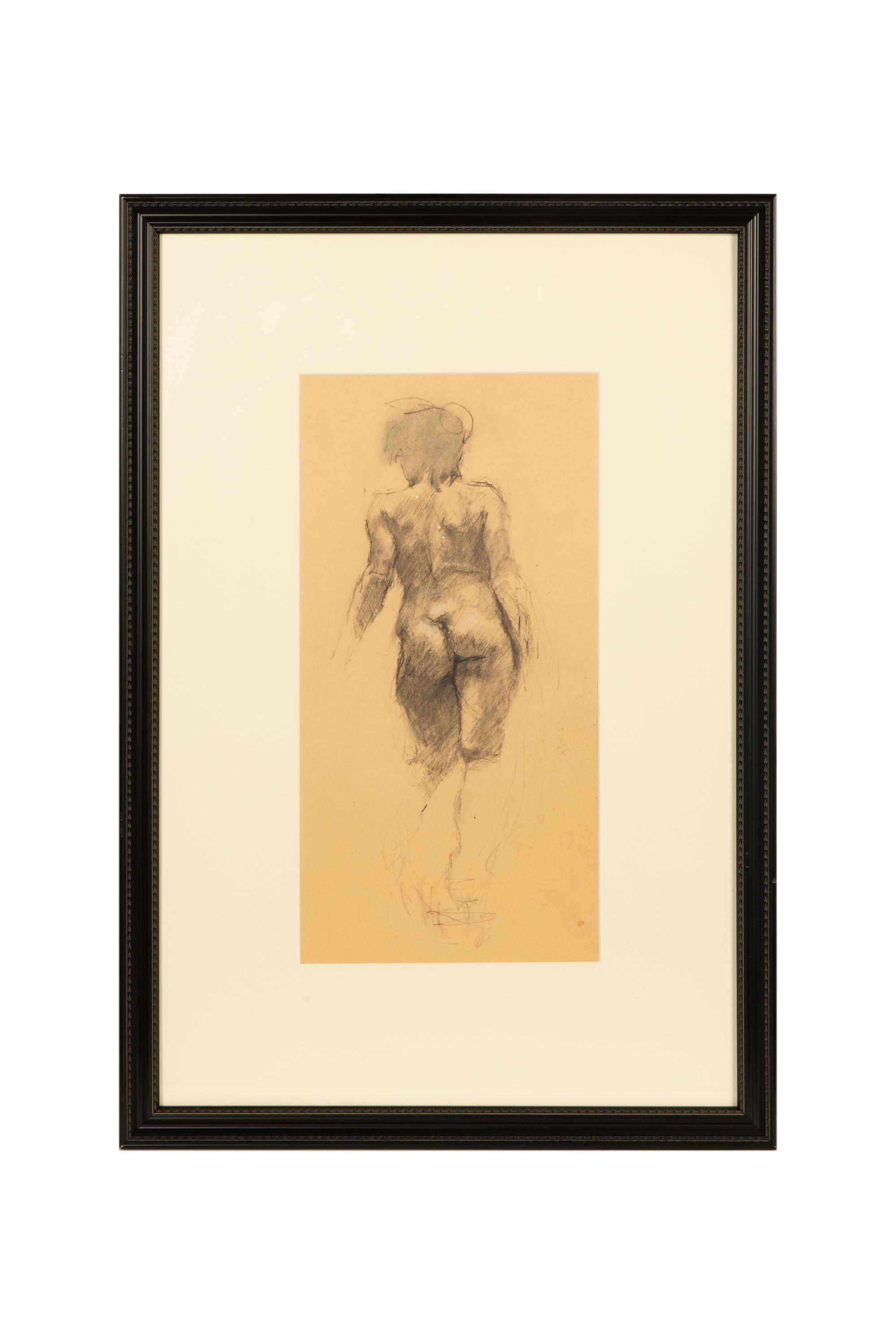Untitled Nude Models (Three Framed Works)