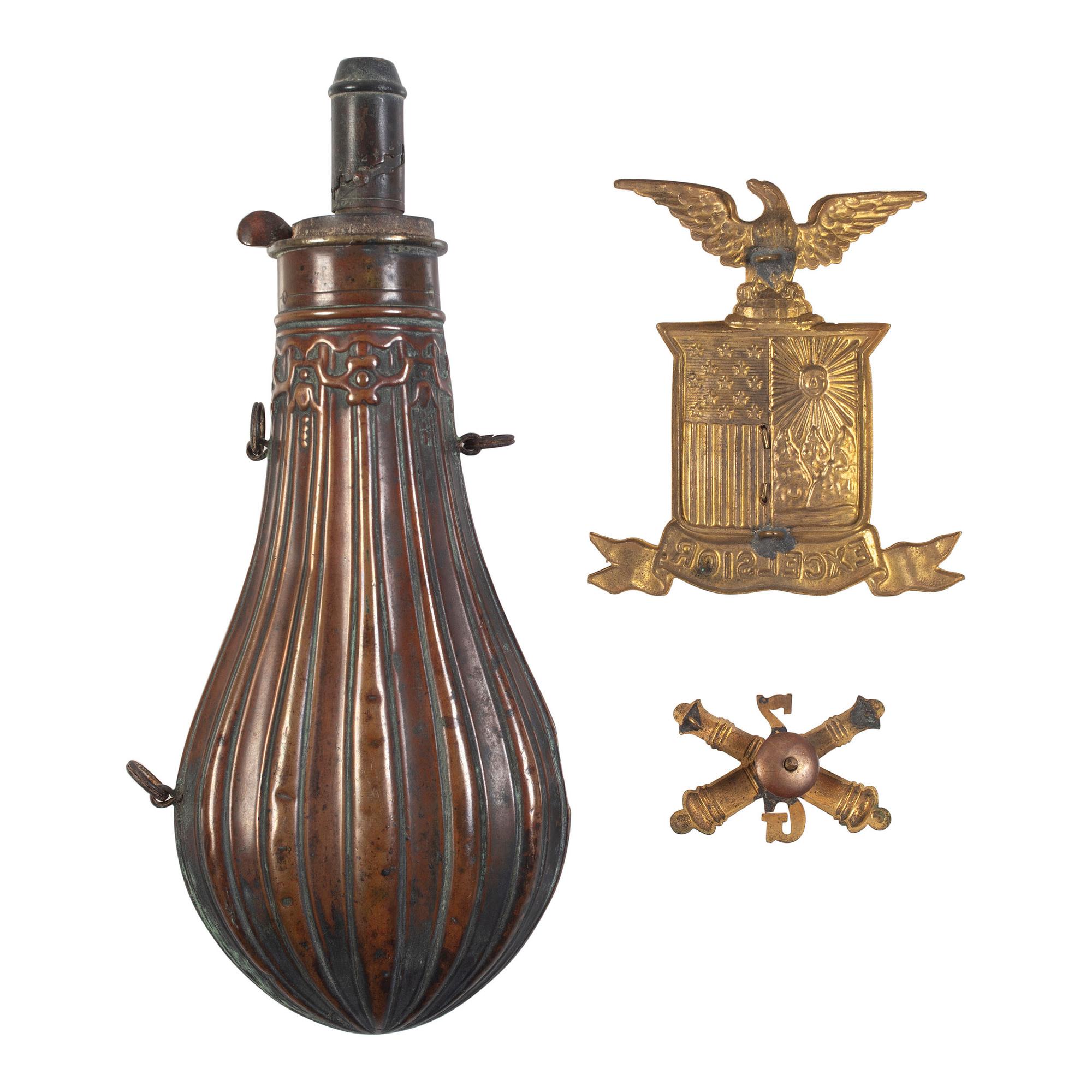 Lot of 3 Pcs. Civil War-era Militaria