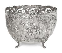 Two German Silver Jardinières