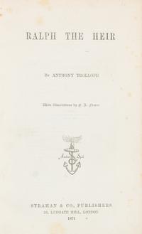 [VICTORIAN LITERATURE]. A group of 3 works: Dickens. Pickwick Papers. - Thackeray. Vanity Fair. - Trollope. Ralph the Heir.