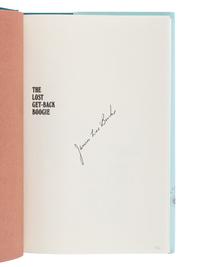 BURKE, James Lee (b. 1936). A group of 4 works by Burke, MOST FIRST EDITIONS, ALL SIGNED, comprising: