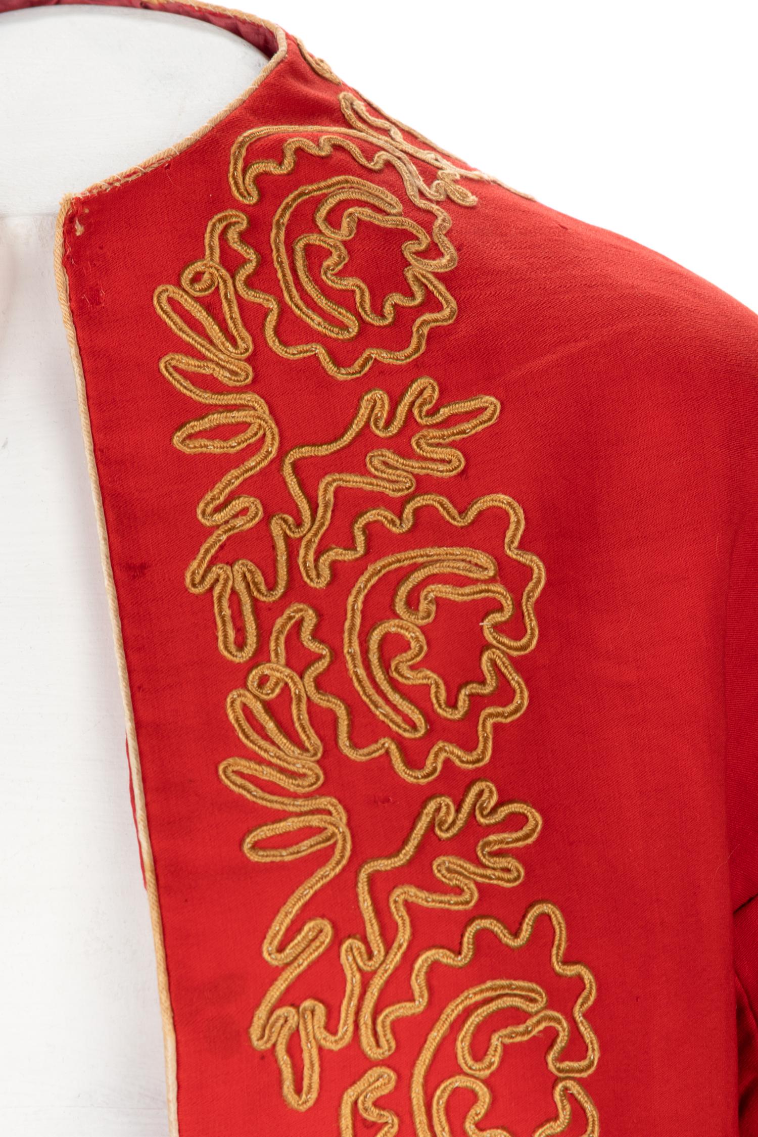 Three Bodices, Including Zouave Style Bolero, 1860s
