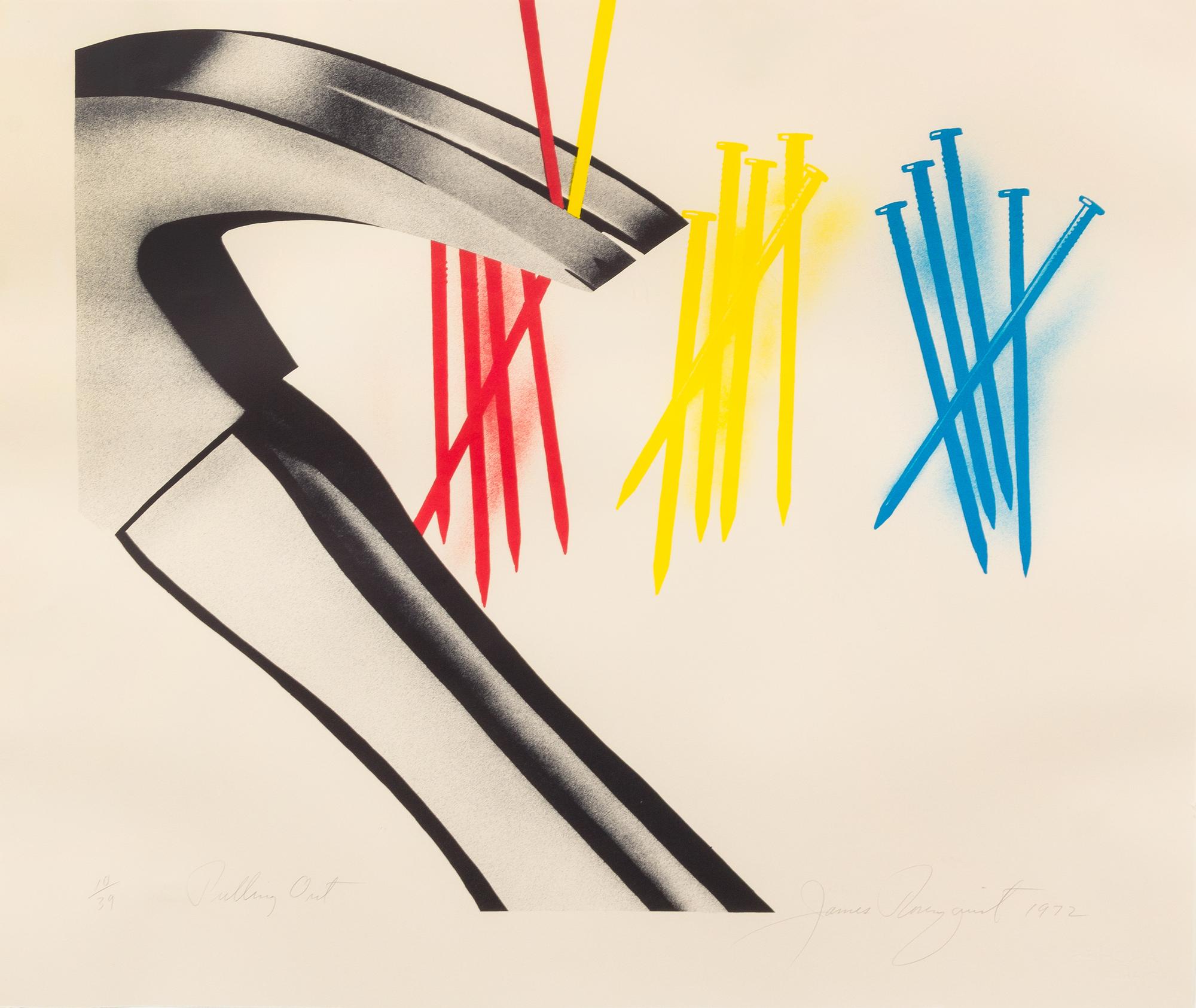 James Rosenquist, (American, b. 1933), Pulling Out, 1972