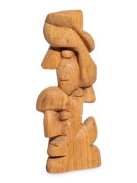Untitled Wood Sculpture, Family Group