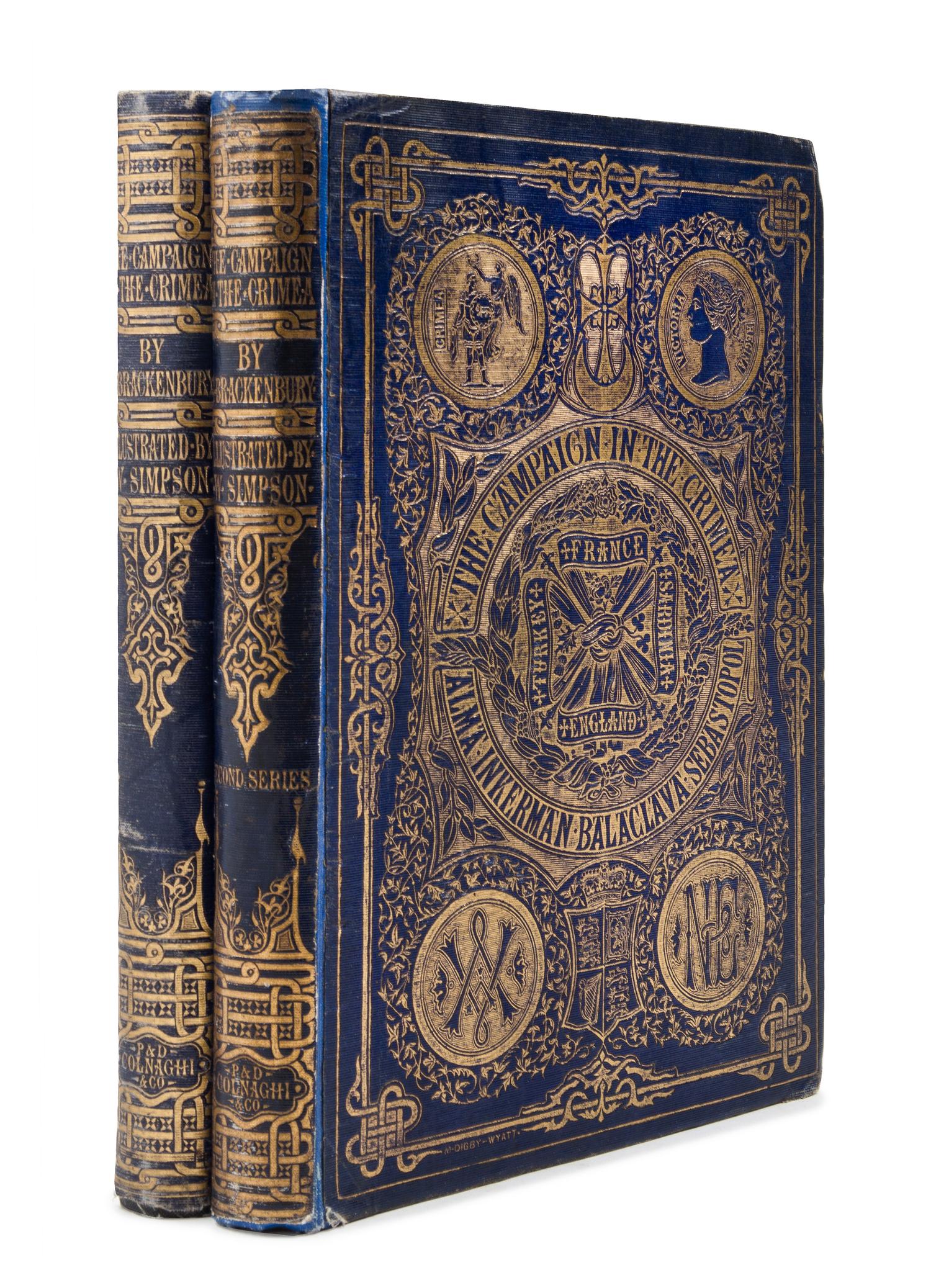 BRACKENBURY, George. The Campaign in the Crimea: A Historical Sketch. London: Paul and Dominic Colnaghi and Co., 1855.
