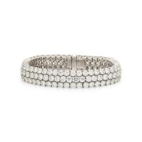 DIAMOND AND PLATINUM BRACELET