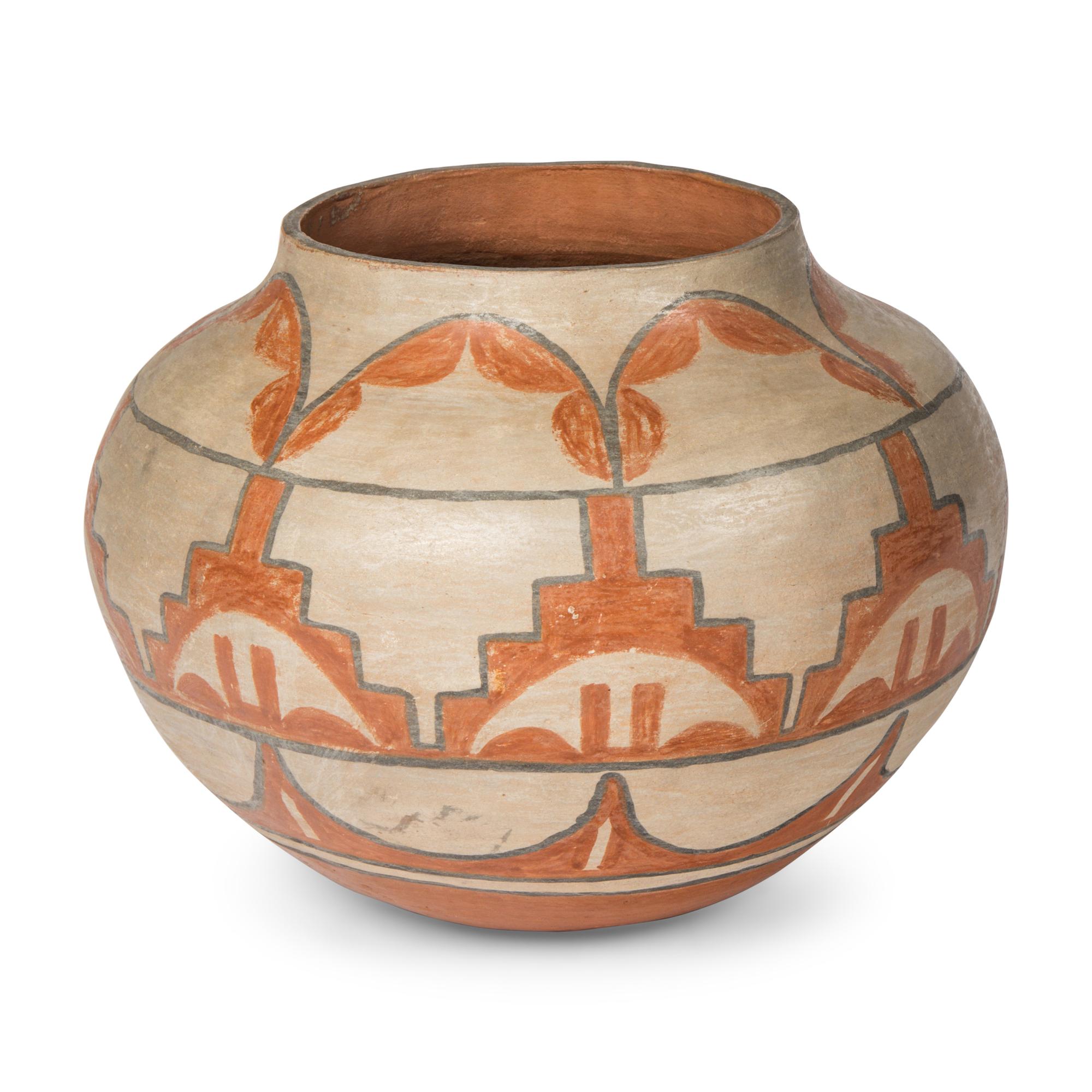 Santa Ana Polychrome Pottery