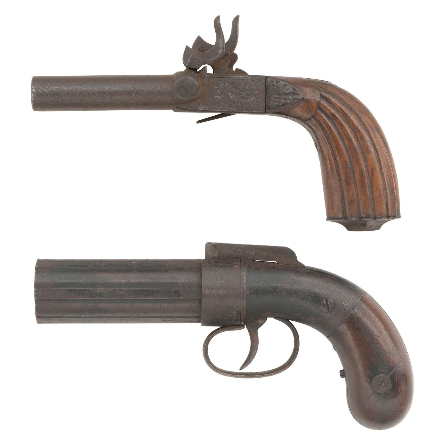 Allen & Thurber Pepperbox and Continental Percussion Pistol