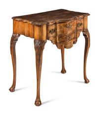A Dutch Walnut Dressing Table