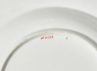 An English Floral Decorated and Parcel Gilt Creamware Dinner Service