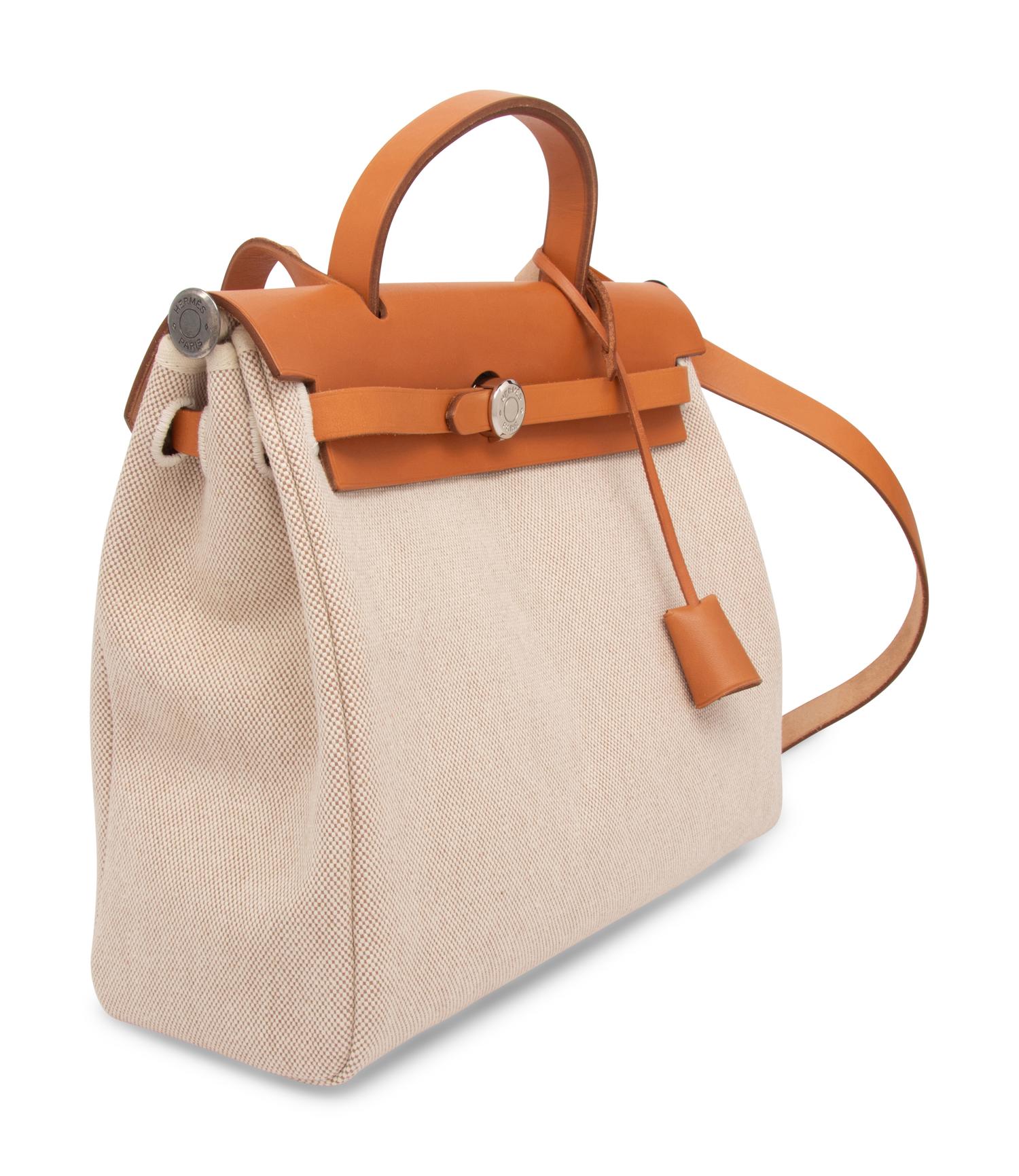HERMÈS, HERBAG 31 IN BLACK & WHITE