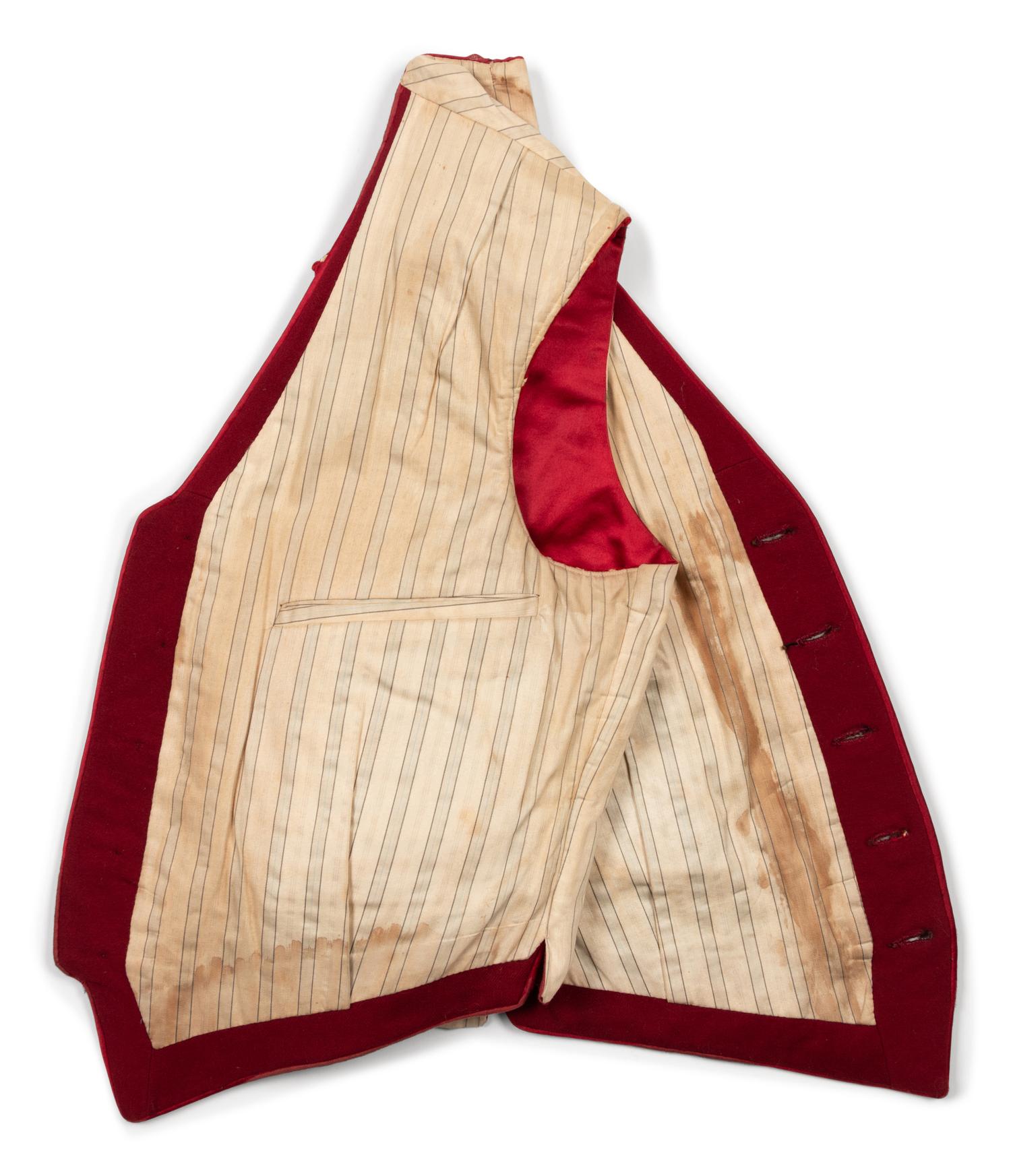 Three Men's 19th Century Waistcoats/Vests, 1850-70