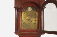 A Chippendale cherry tall case clock, works by John Fisher (German-American, 1736-1808), York Town, PA, late 18th century