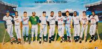 A 500 Home Run Club Signed Autograph Ron Lewis Print With Ted Williams 521 Inscription (Beckett Authentication Services Letter BAS Certified)