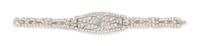 An Art Deco Platinum and Diamond Bracelet, 23.50 dwts.