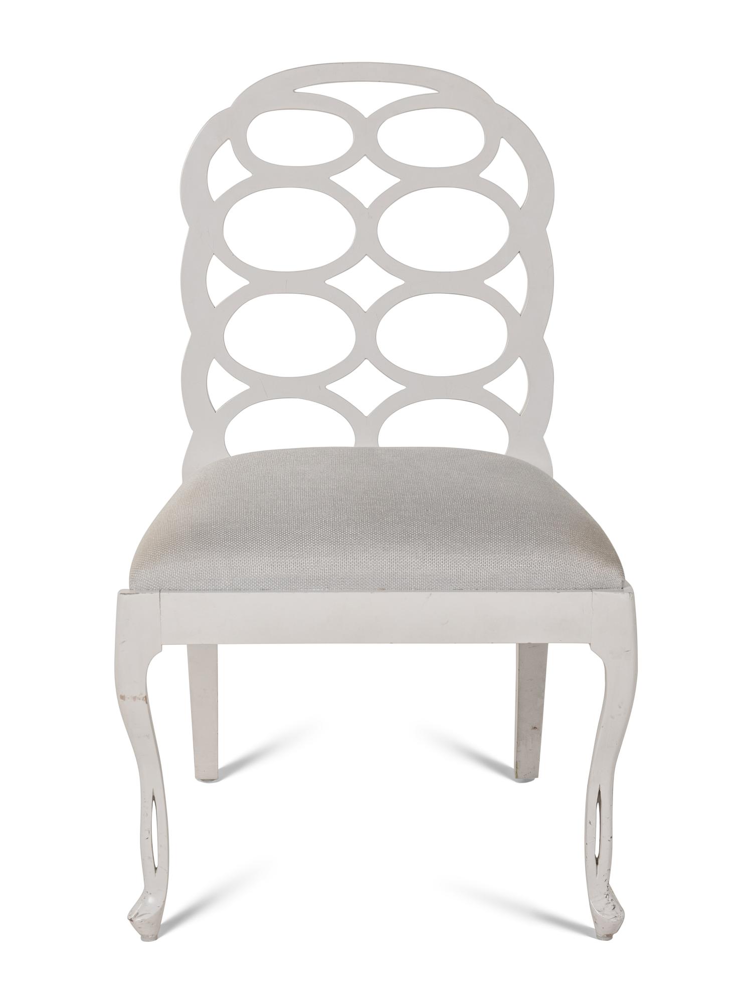A Frances Elkins Style Loop Side Chair