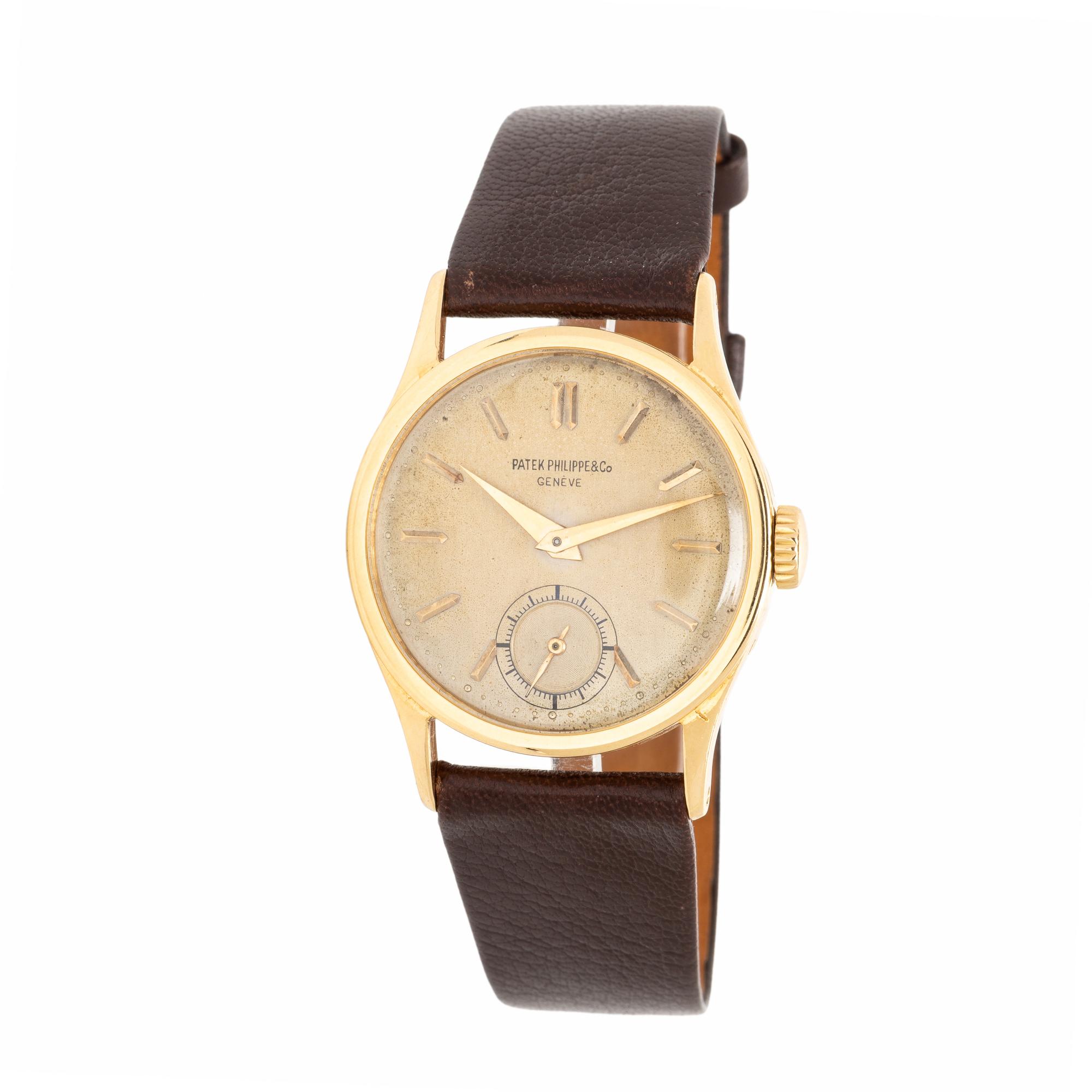 Patek Philippe, Ref. 96J, 18K Yellow Gold 'Calatrava' Watch