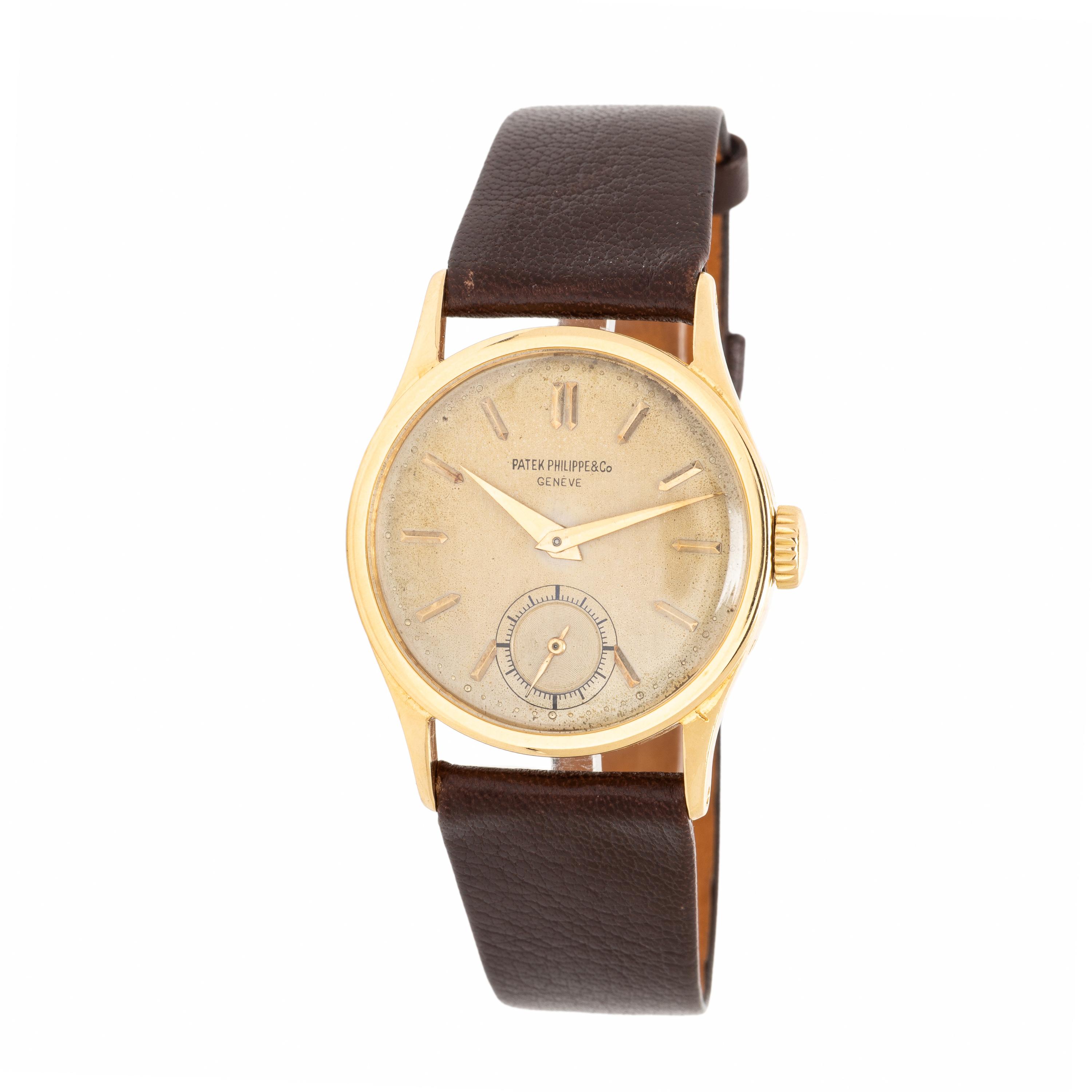 Patek Philippe, Ref. 96J, 18K Yellow Gold 'Calatrava' Watch