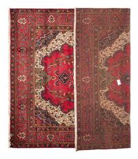 An Indo- or Sino-Persian Wool Rug
