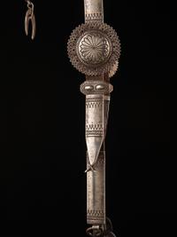 Navajo Silver Headstall, with Ring Bit