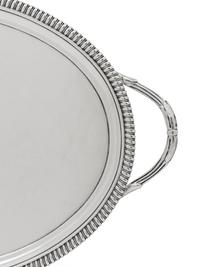 A George III Silver Twin-Handled Waiter