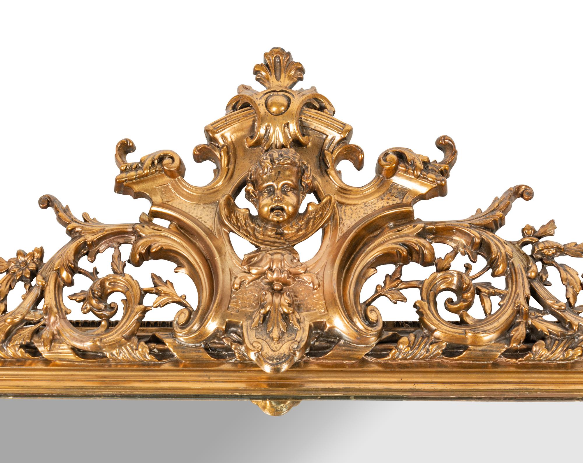 An Italian Giltwood Mirror