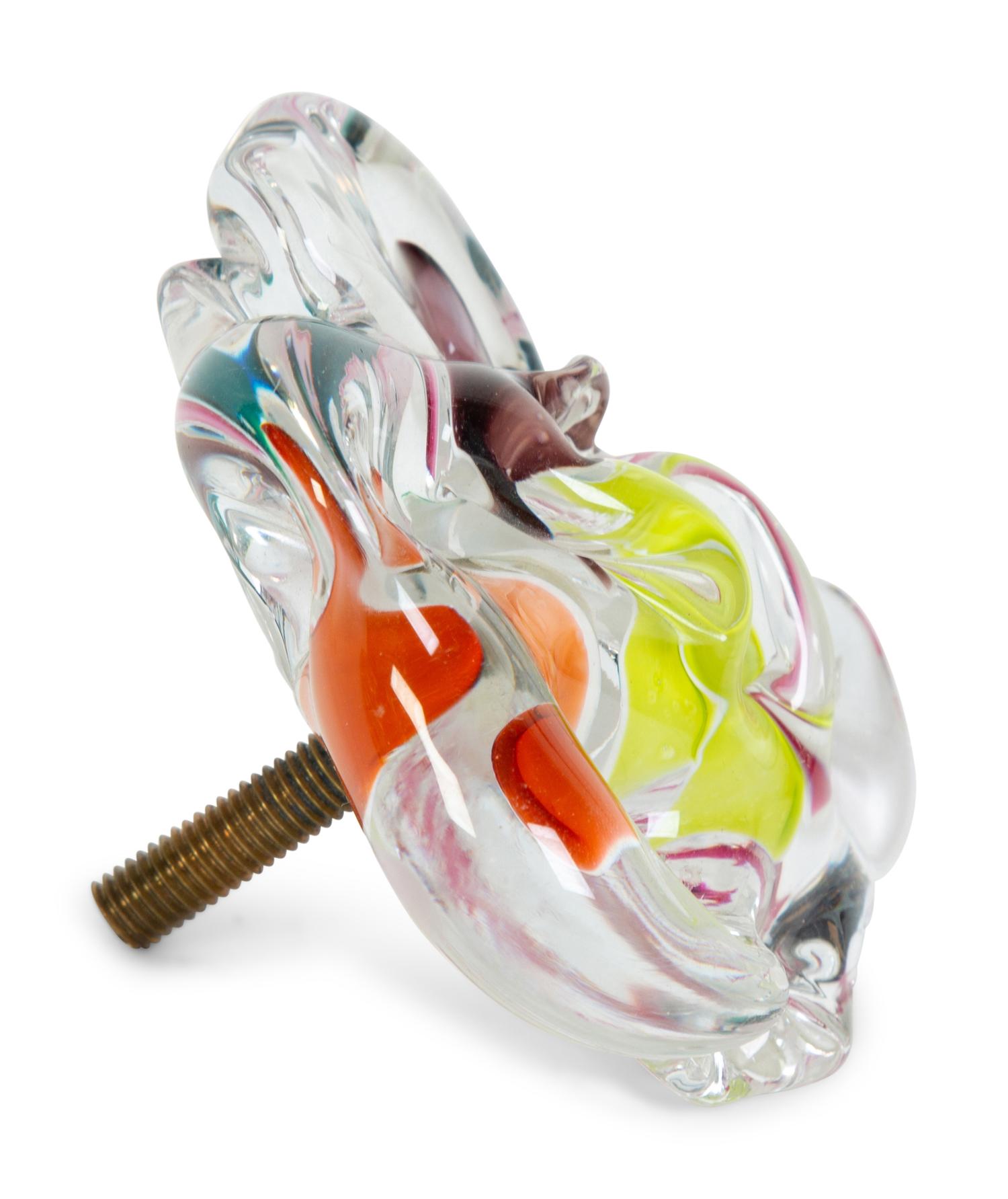 A Set of Murano Art Glass Drawer Pulls — LATE 20TH CENTURY