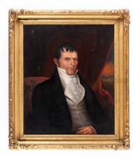 Robert Street, (American, 1796-1865), Portraits of a Man and a Lady, 1861 (two works)