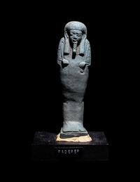 An Egyptian Faience Ushabti of Padipepet