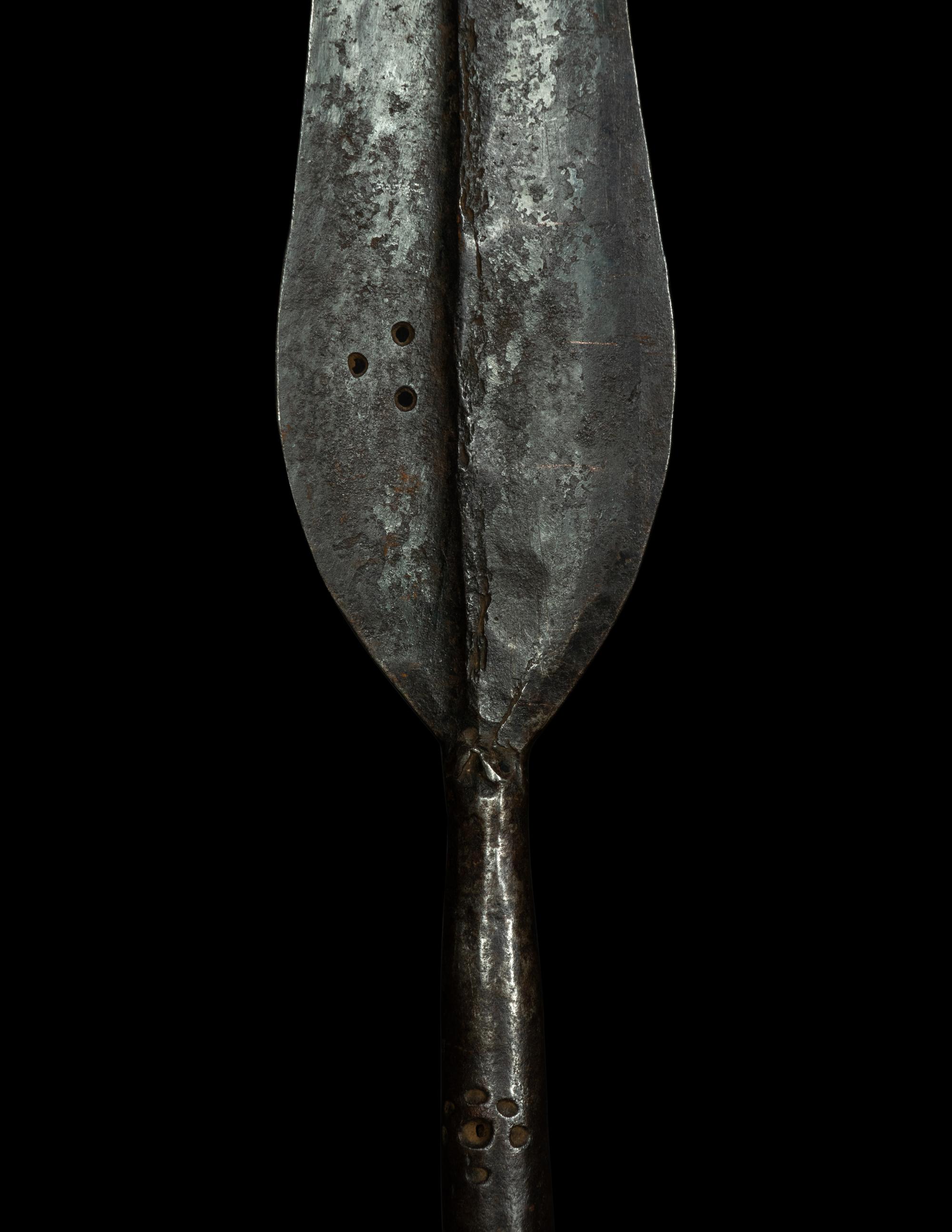 Five Maasai Warrior Spears