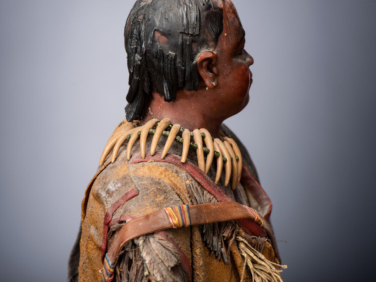 European Upper Missouri Wax Figures, Modeled After Karl Bodmer's Mandan