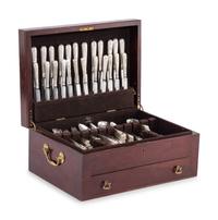 An Assembled English Silver Flatware Service