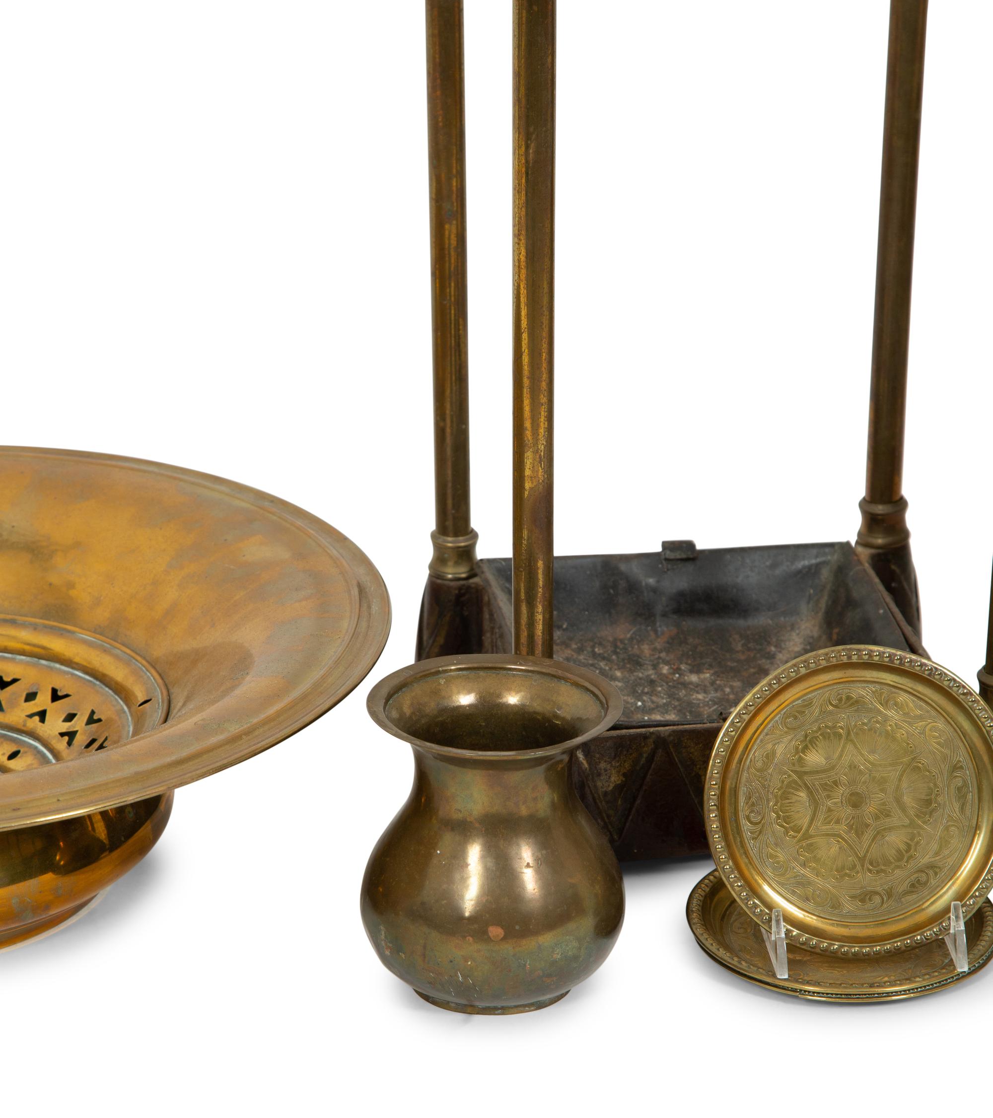 A Group of Miscellaneous Brass Articles