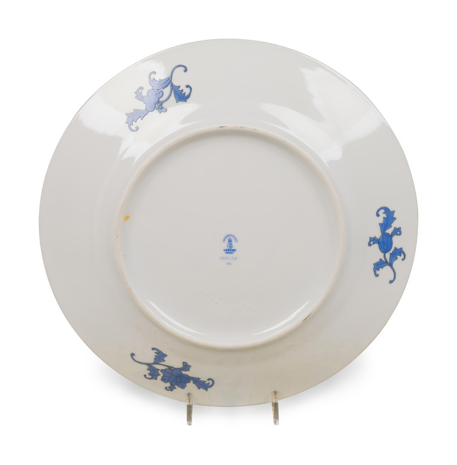 A Herend Yellow Dynasty Porcelain Service