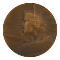 [EXONUMIA] A Group of Six Bronze Portrait Medallions