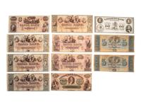 [CONFEDERATE - CURRENCY]. A variety of Louisiana notes, including: