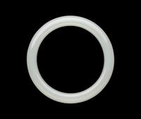 A Chinese White Jade Bangle