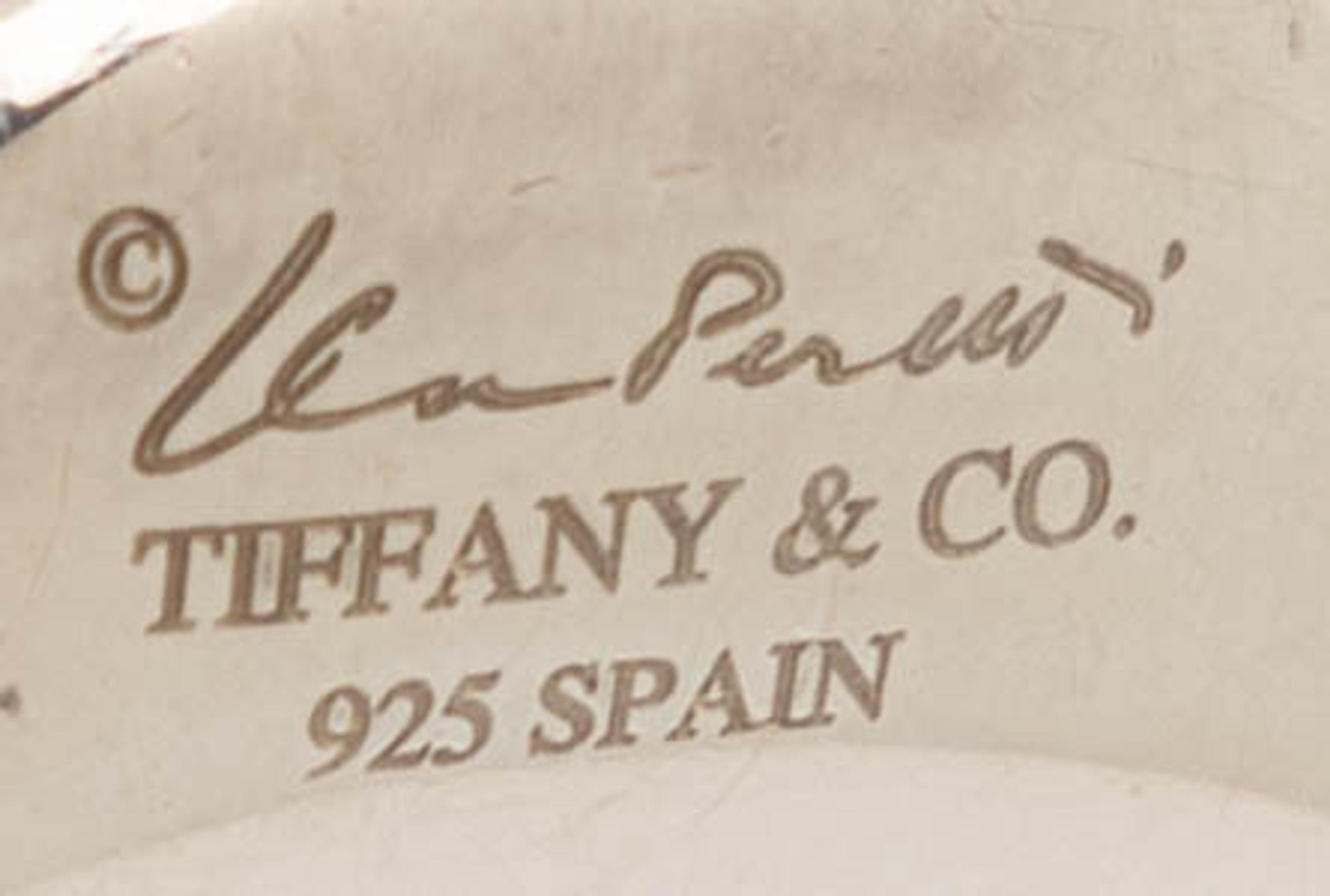 Elsa Peretti, Tiffany & Co., Full Heart Earrings and Mirror Pendant