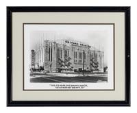 A Group of Five Photographs Displaying Significant Chicago Scenes Formerly Displayed at Ditka's Restaurant