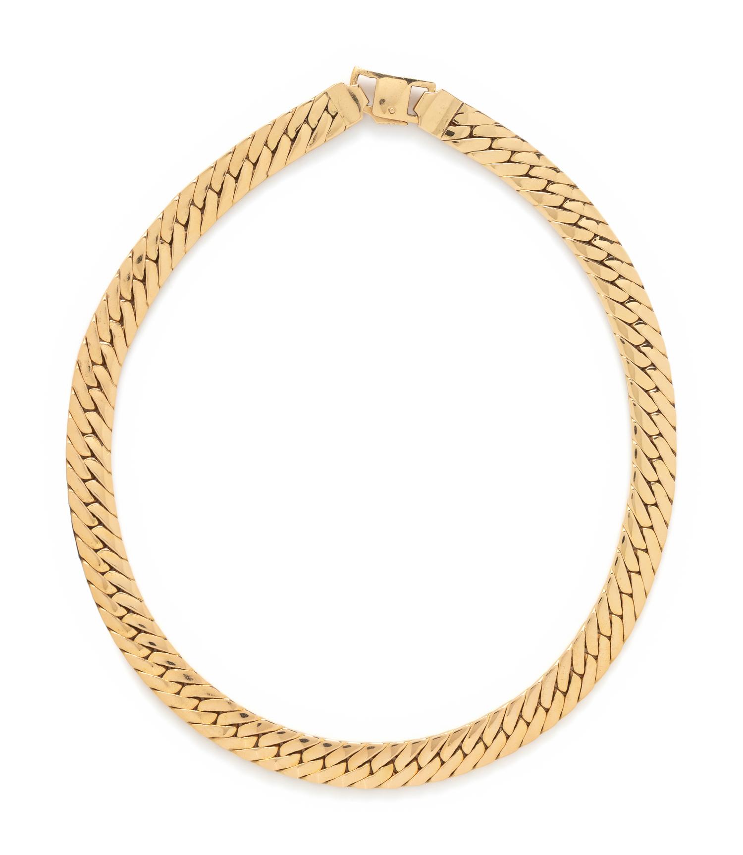 YELLOW GOLD NECKLACE