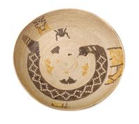 California Mission Basket Diameter 17 inches — Early 20th Century