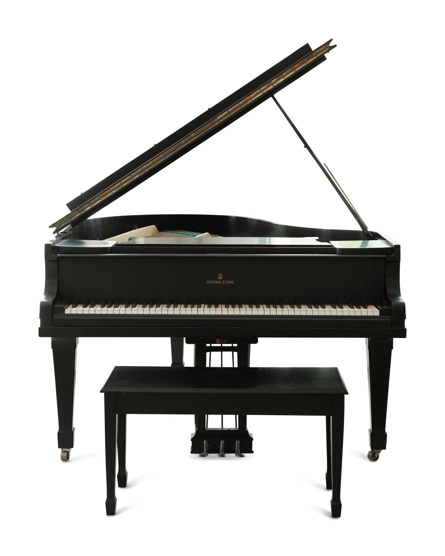 A Steinway and Sons Ebonized Grand Piano, 1926